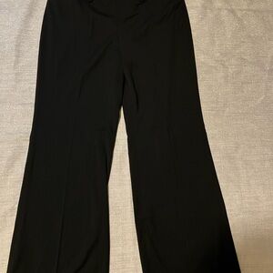 White House Black Market Wide Leg Black pant